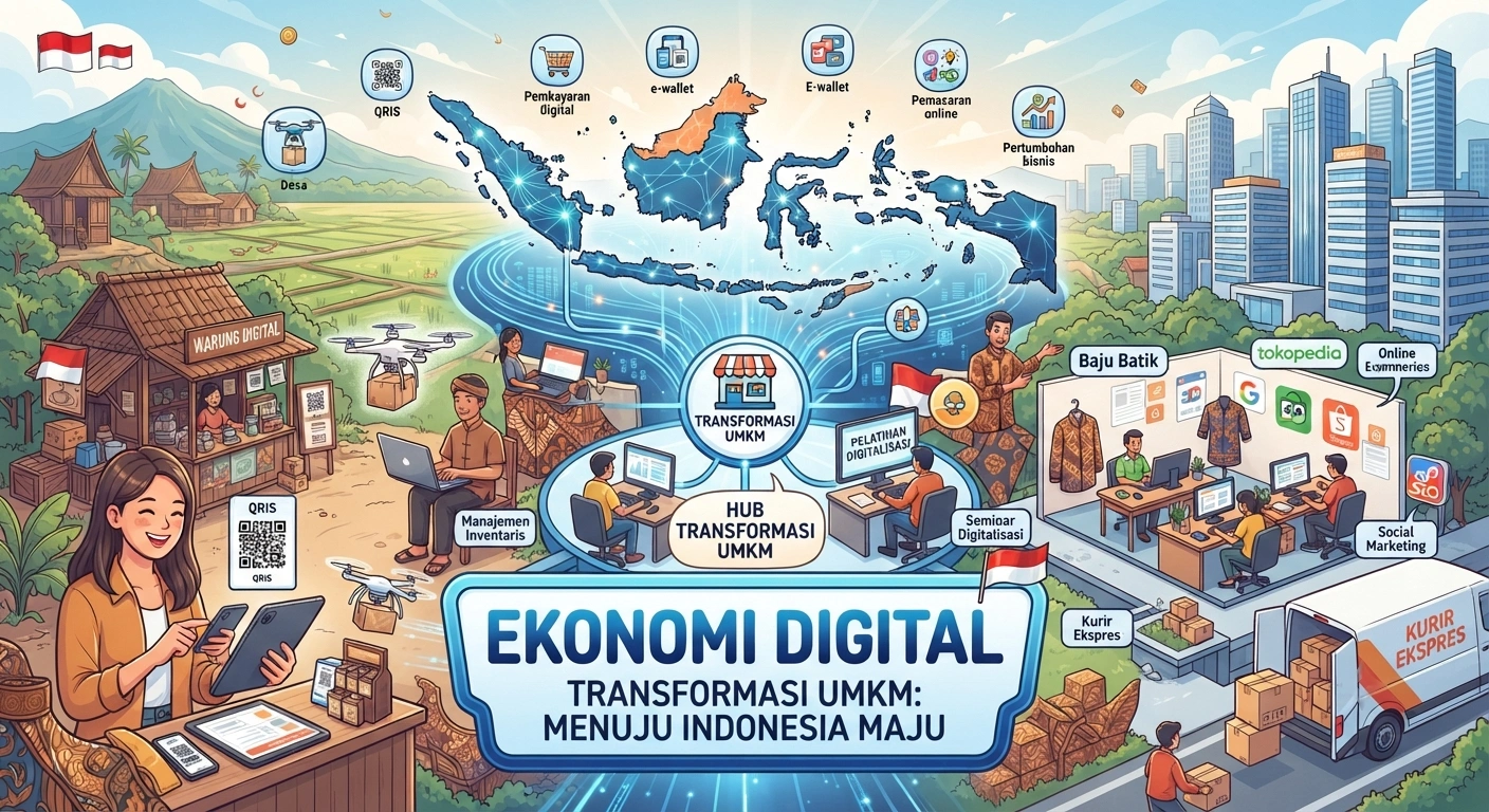 Ekonomi Digital dan Transformasi UMKM Antara Peluang dan Tantangan